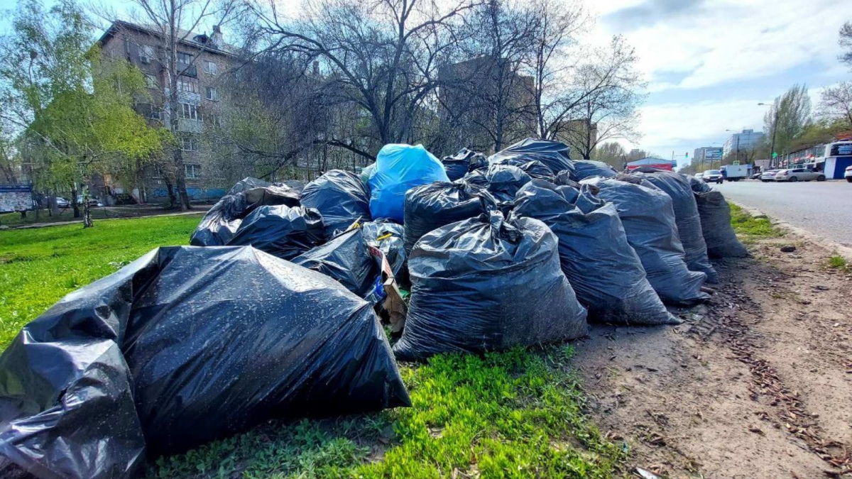 Вывоз и утилизация мусора после субботника в Ухте в октябре