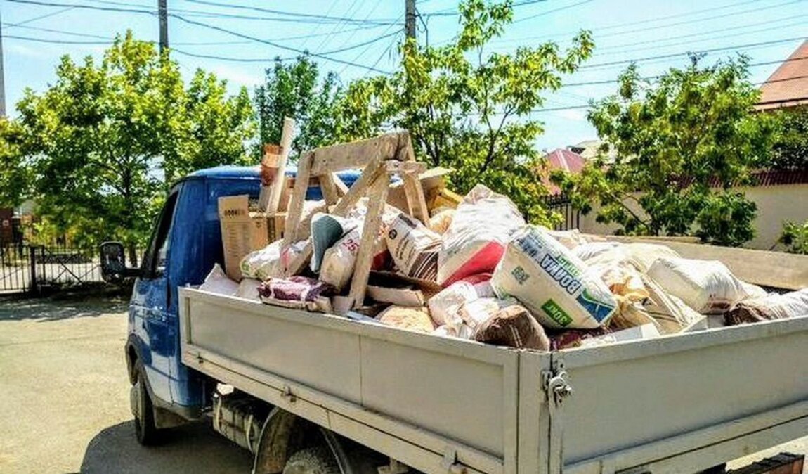 Вывоз мусора Газелью в Ухте в октябре