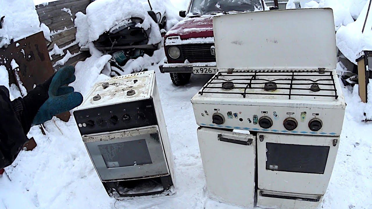 Вывоз газовых плит с утилизацией в Ухте в октябре