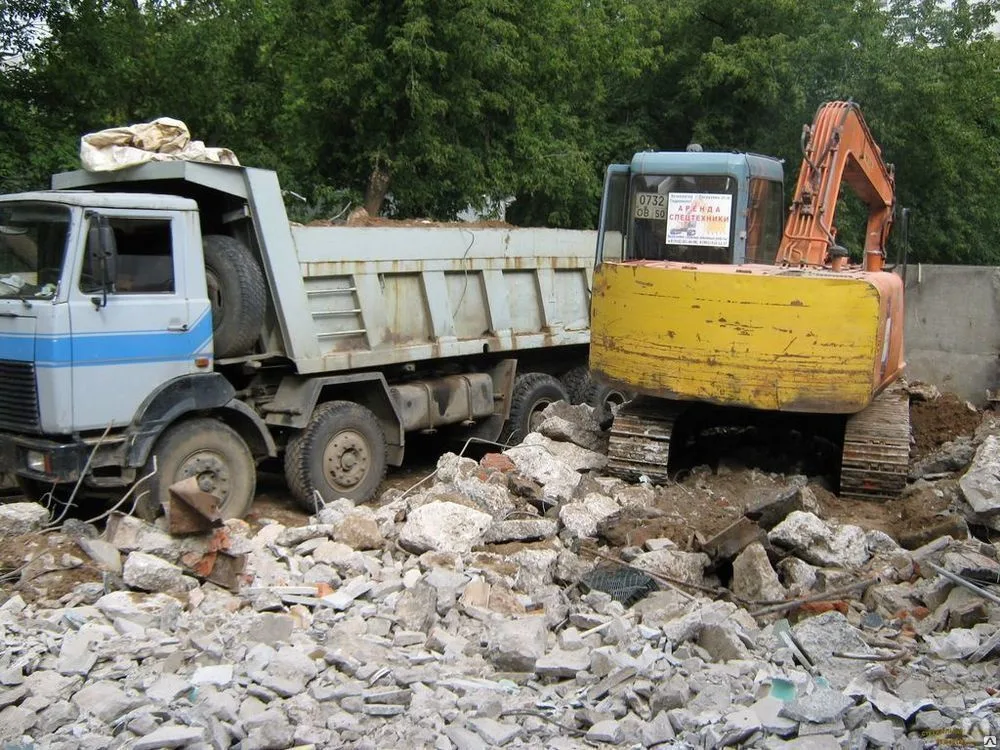 Вывоз бетонного боя и утилизация в Ухте в октябре